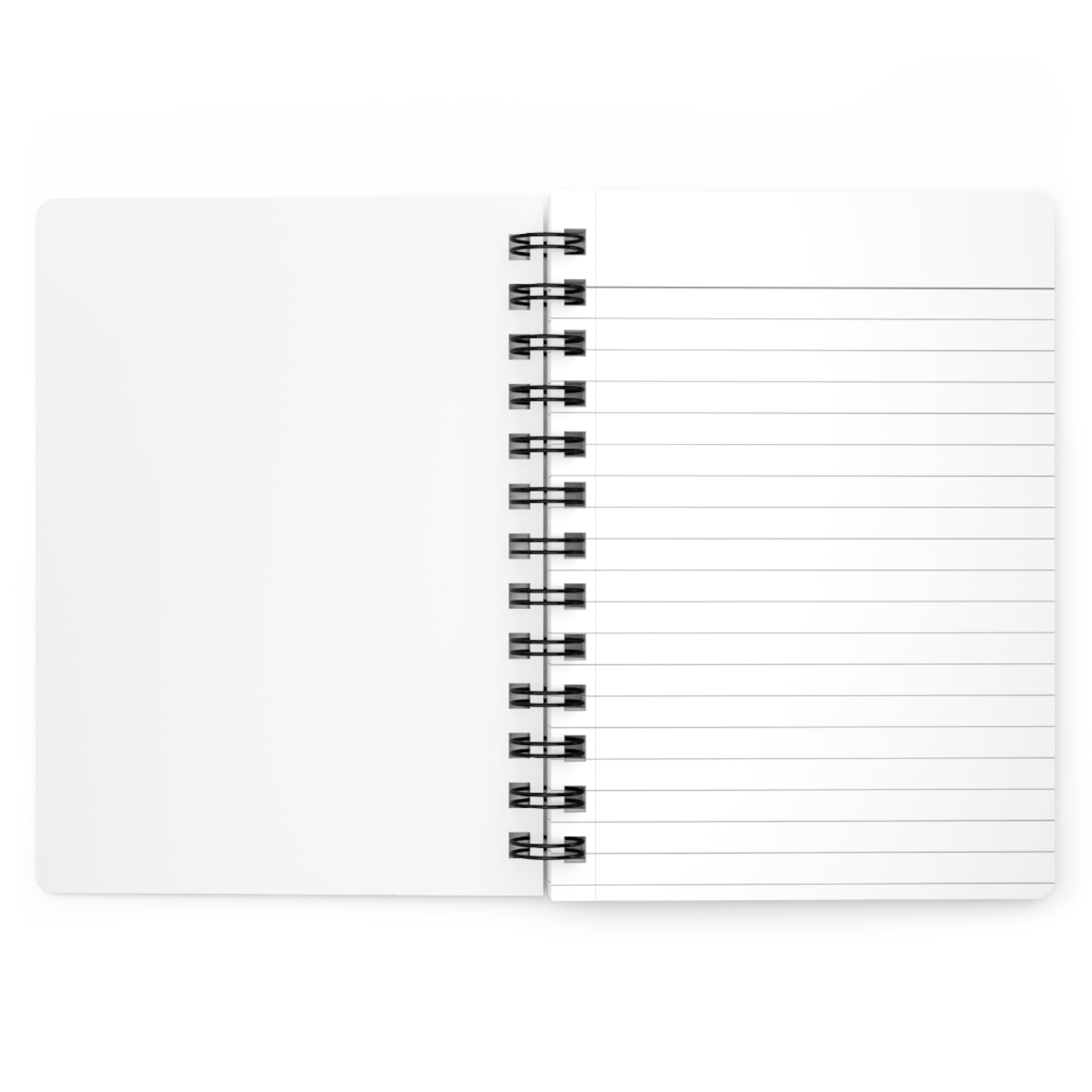 Colorful Abstract Spiral Journal — 'Journal' Notebook for Notes & Creativity