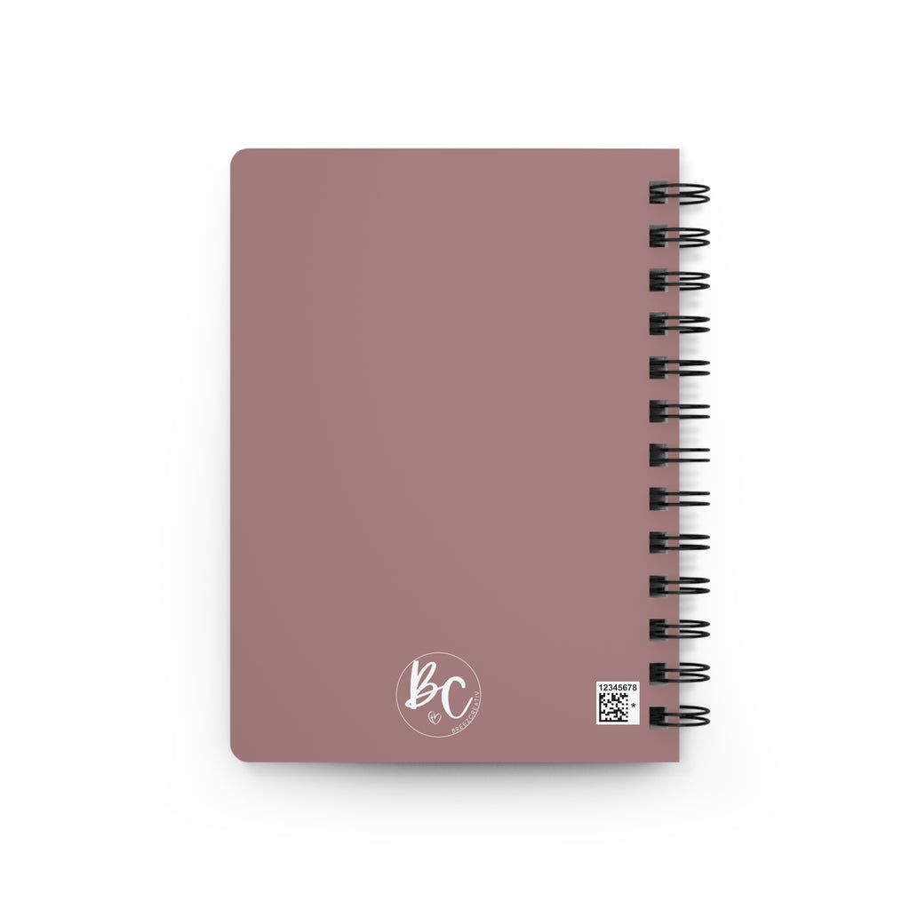 Floral Scripture Spiral Journal — Psalm 71:8 Inspirational Notebook