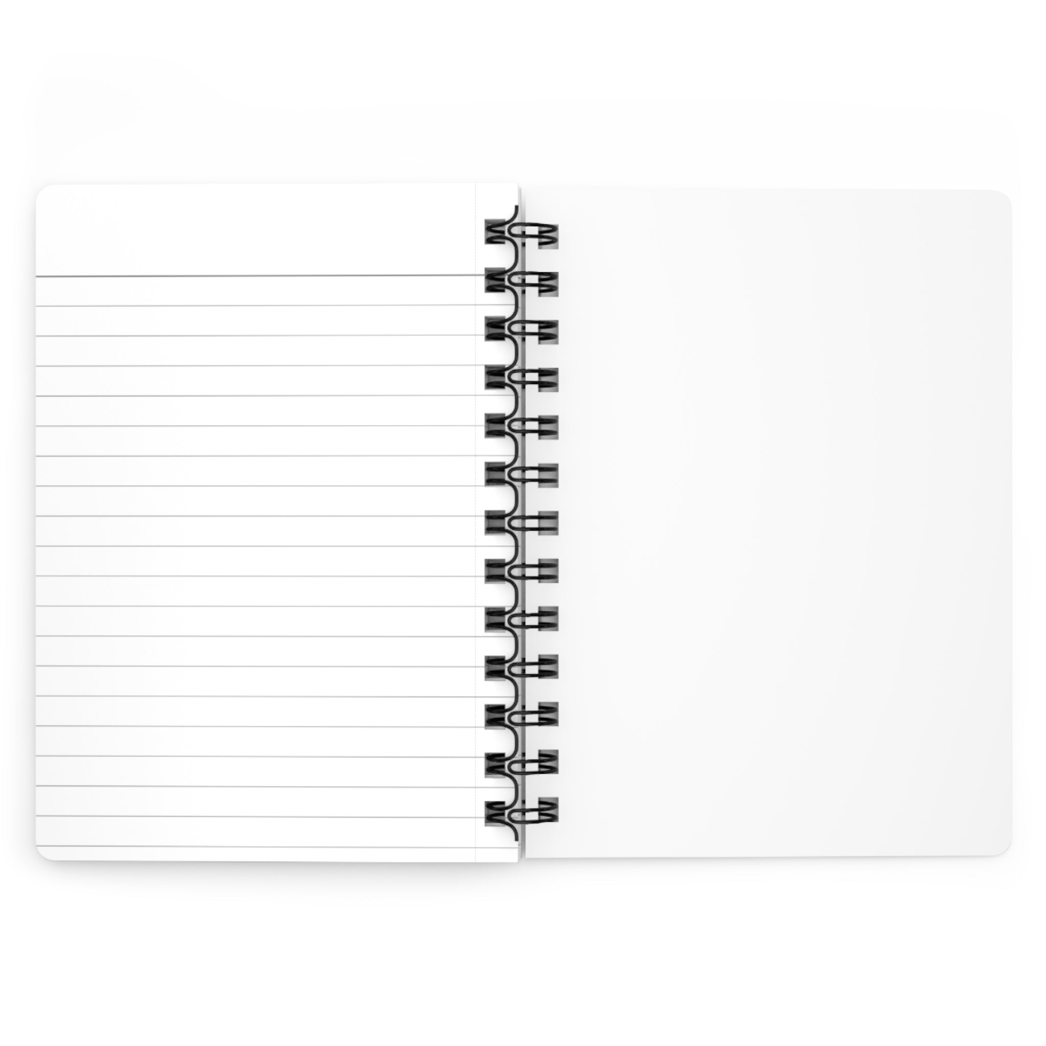 Cherry Gingham Spiral Journal — Pink Retro Cherry Notebook