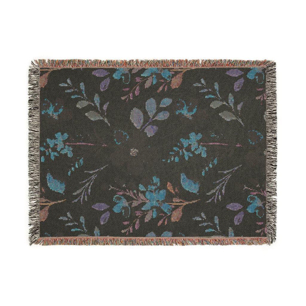 Floral Woven Blanket