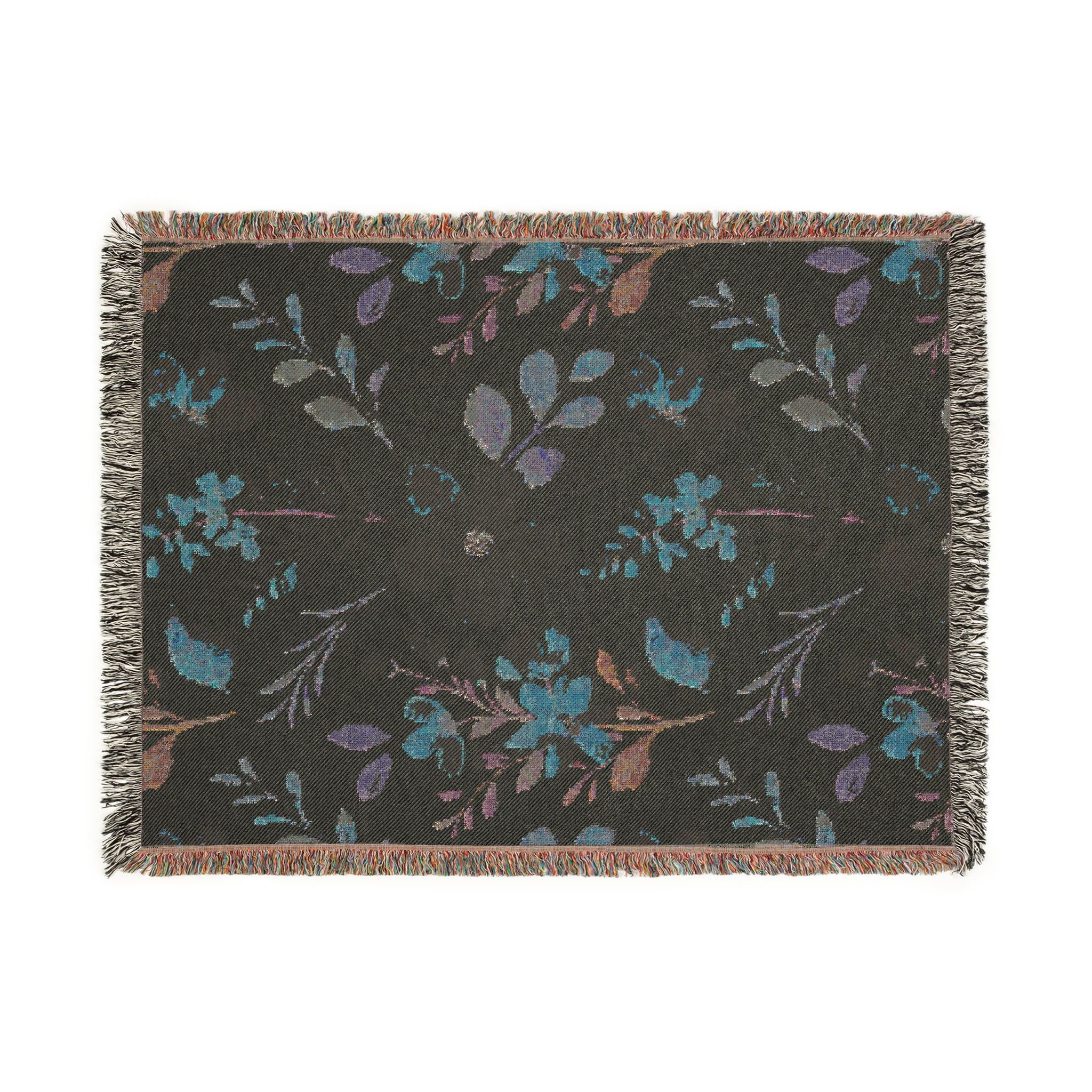Floral Woven Blanket