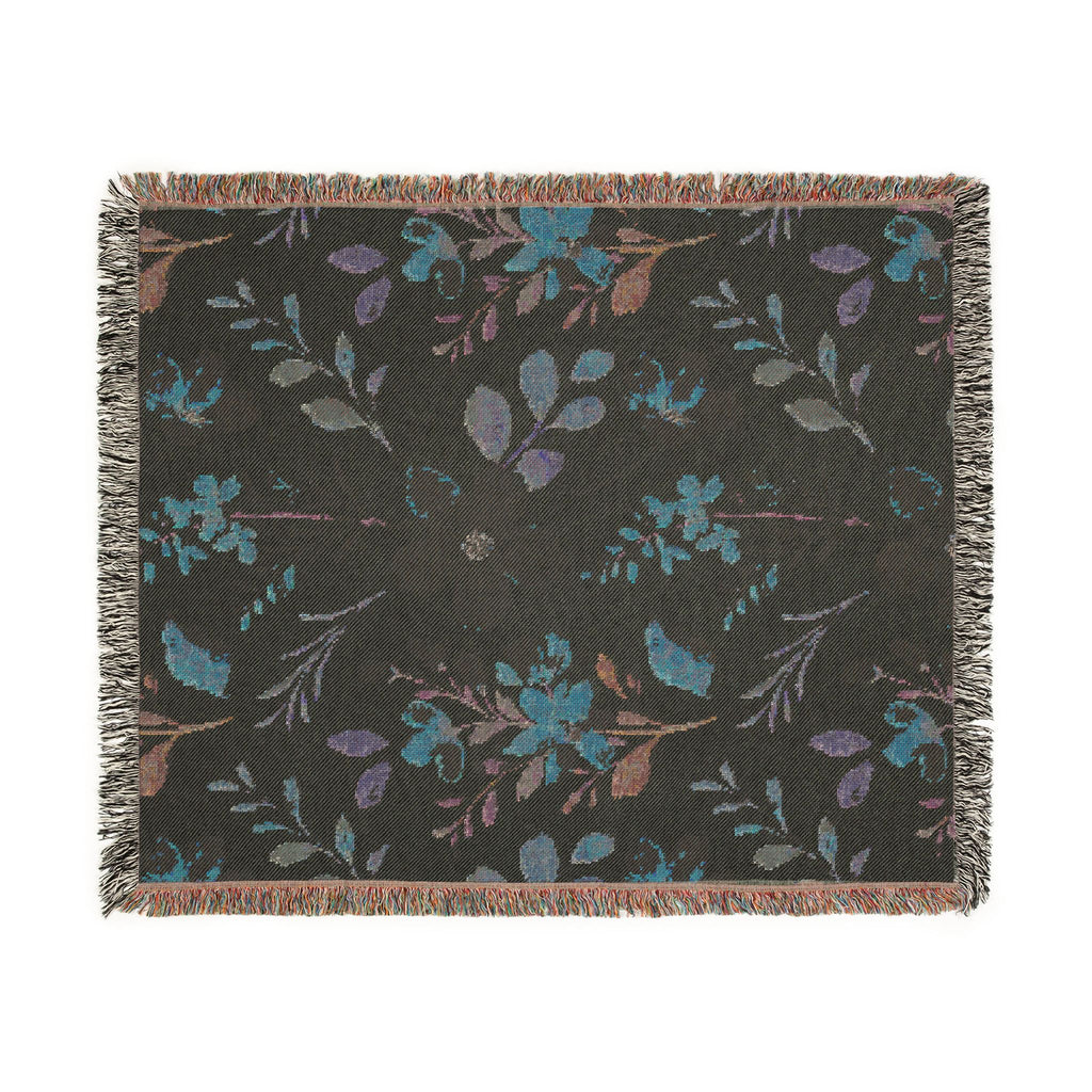 Floral Woven Blanket