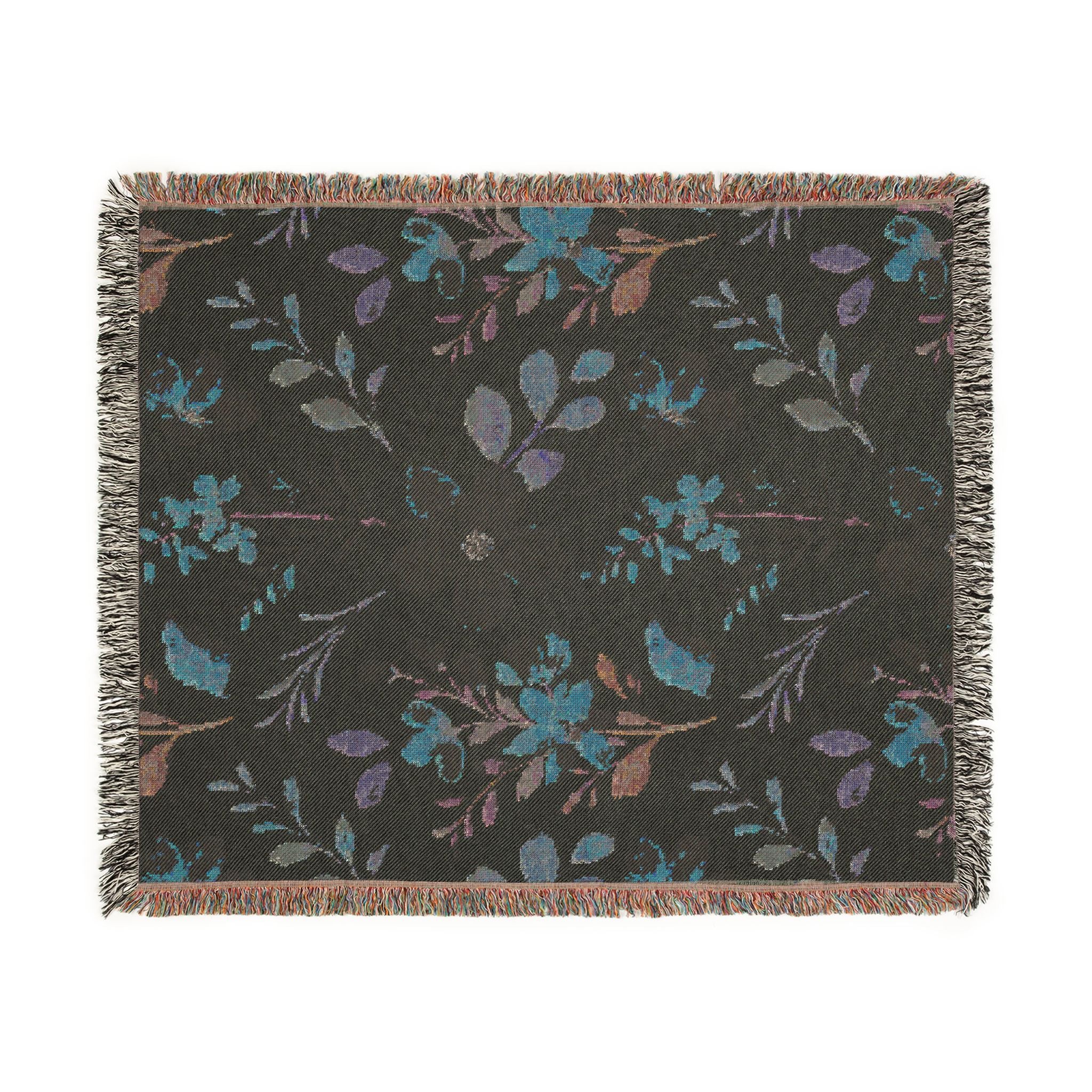 Floral Woven Blanket
