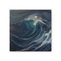 Ocean Wave Abstract Canvas Wall Art - Stretched 0.75"