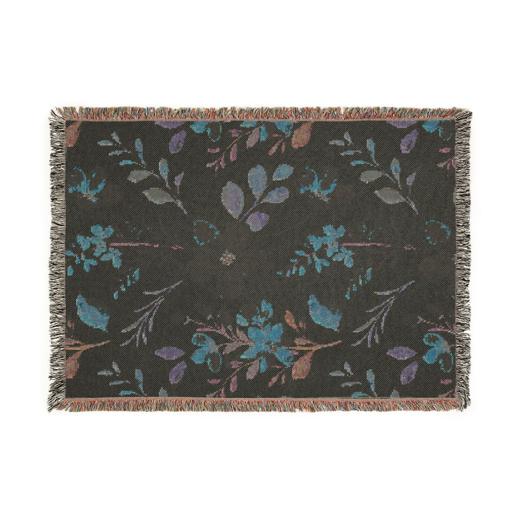 Floral Woven Blanket