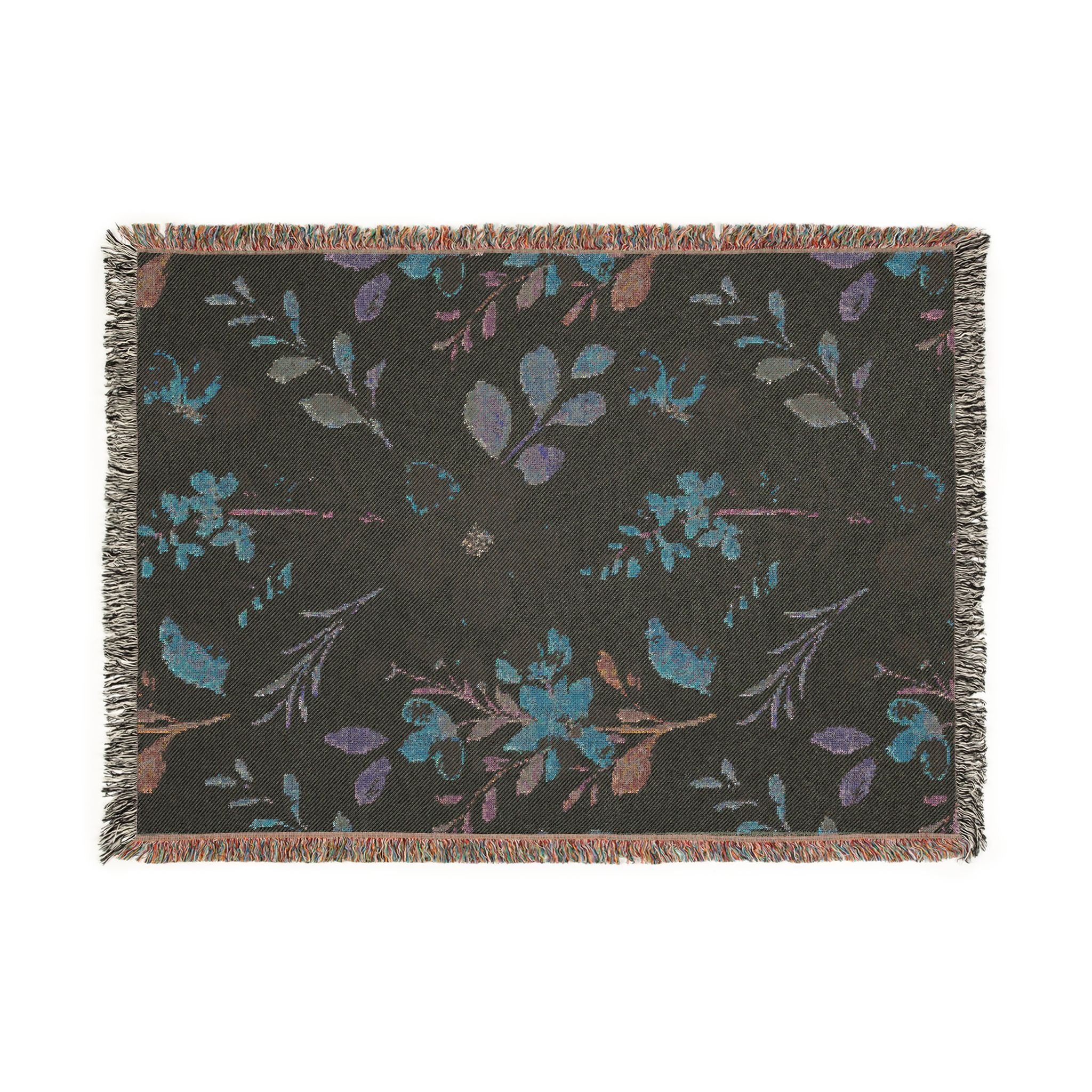 Floral Woven Blanket
