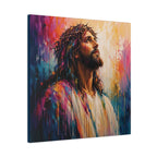 Grace in Color™ – Contemporary Jesus Acrylic Wall Art | Christian Canvas Print