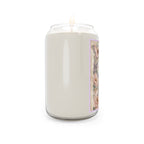 Soy Scented Candle — “Fearfully and Wonderfully Made” Floral Inspirational Jar (13.75 oz)