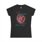 Thank God Trust God Heart Tee — Women's Faith Graphic T‑Shirt