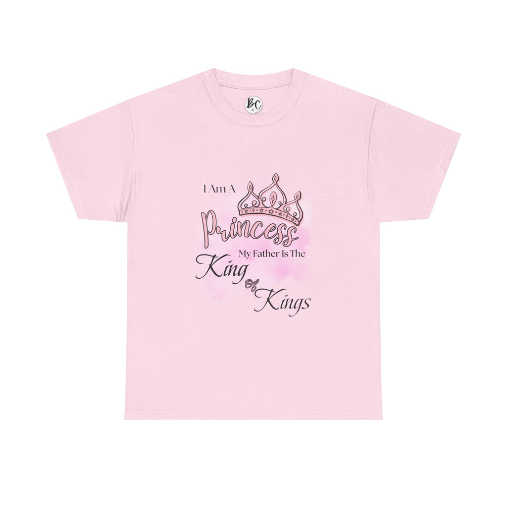 Princess My Father Is The King of Kings T-Shirt — Christian Faith Youth Tee