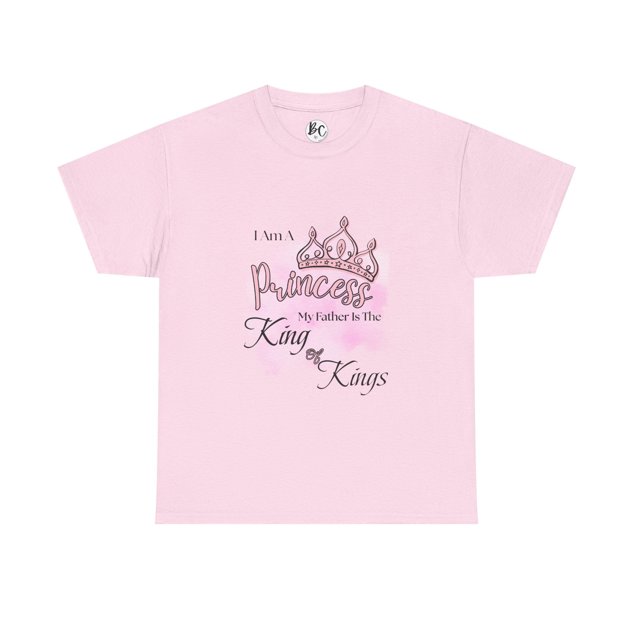 Princess My Father Is The King of Kings T-Shirt — Christian Faith Youth Tee