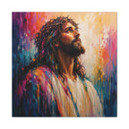 Grace in Color™ – Contemporary Jesus Acrylic Wall Art | Christian Canvas Print